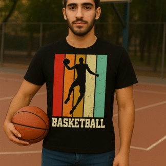 تیشرت طرح بسکتبال 2