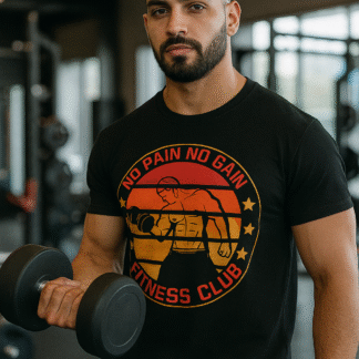 تیشرت طرح بدنسازی کد 02